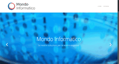 Desktop Screenshot of mondoinformatico.com