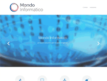 Tablet Screenshot of mondoinformatico.com